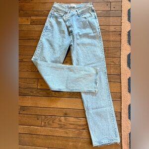 Abercrombie size 31x-long 90s curve love straight jean